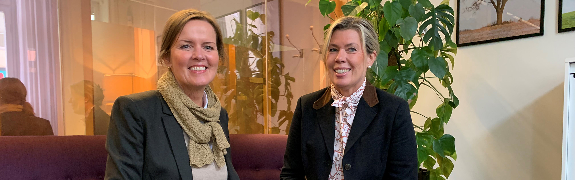 Lisa Säther och Birgitta Bäckman